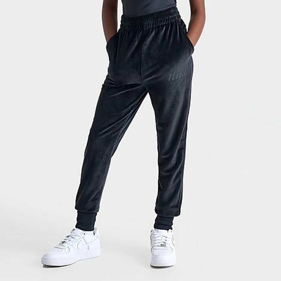velour joggers nike