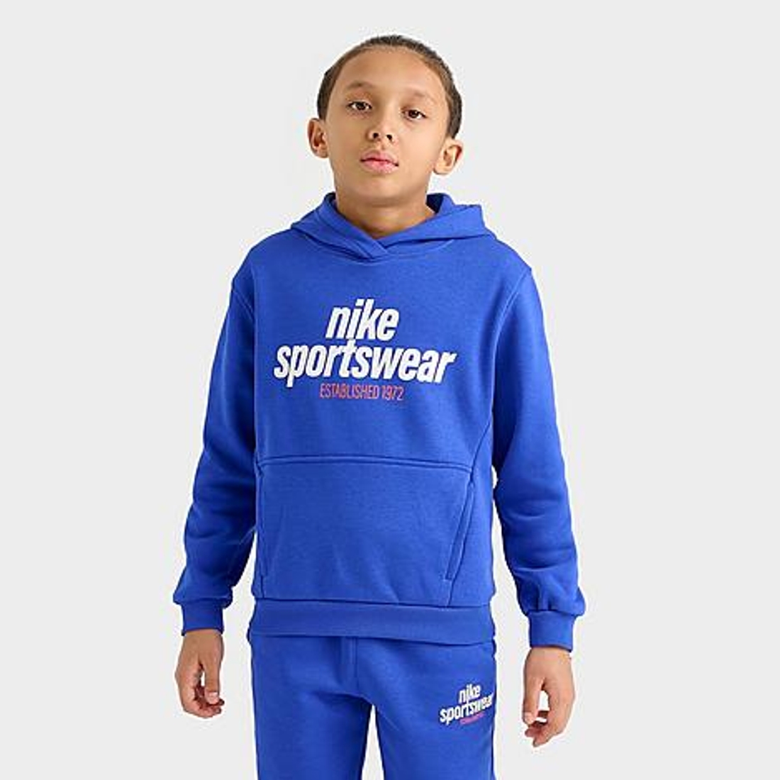 Kids' Nike Sportswear Club Fleece Pullover Hoodie available now at