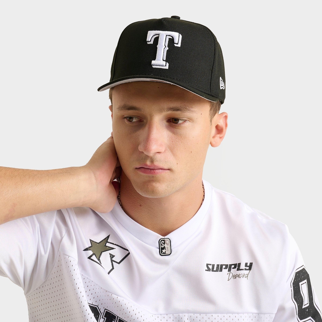 New Era Texas Rangers MLB 9FIFTY A-Frame Snapback Hat available