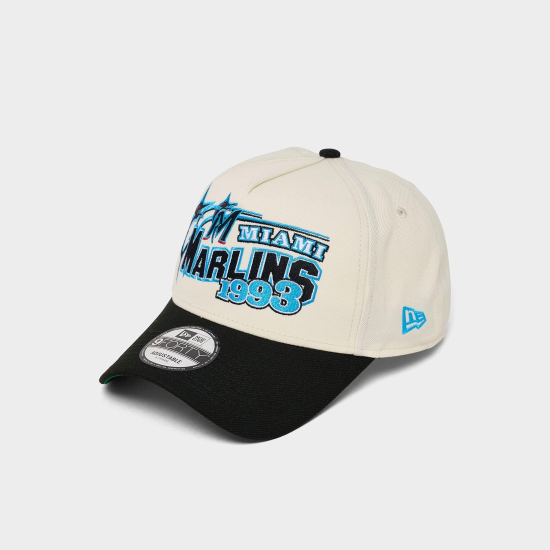New Era Miami Marlins MLB Classic 9FORTY A-Frame Snapback Hat in