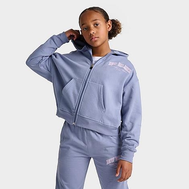 adidas Girls Big Kids Originals Disney Firebird Track Top in Light