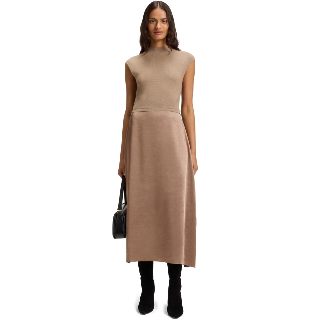 Boss by Hugo Boss Women's Satin Skirt Knitted Dress available now at  Southdale Center