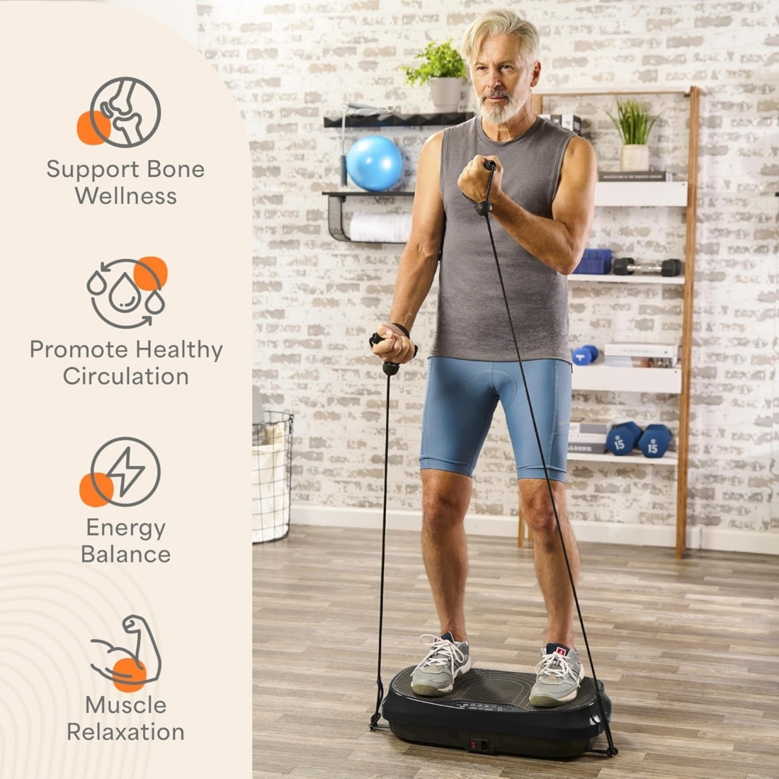 LifePro Waver Mini Vibration Plate – Whole Body Vibration Machine for  Weight Loss available now at Quaker Bridge Mall®