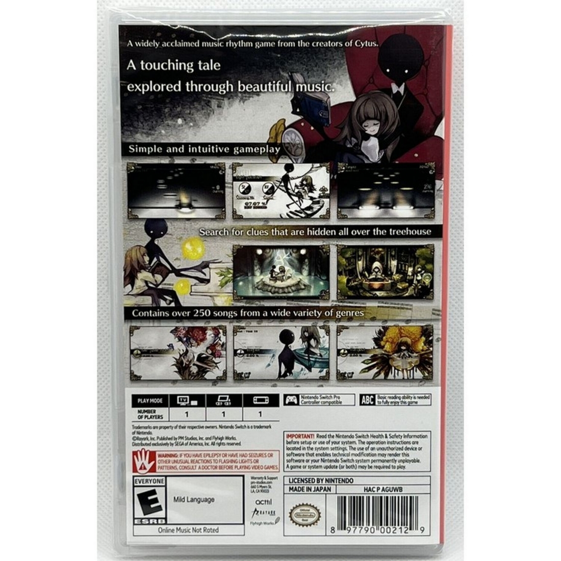 Deemo The Last Recital Sur Nintendo Switch - Version USA Neuve - Jeu En Anglais