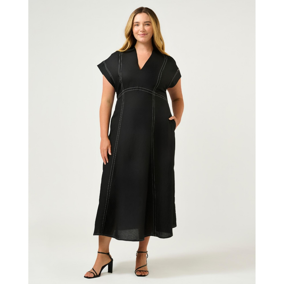 burlington black dresses Marine Layer Corinne Maxi Dress main image 0