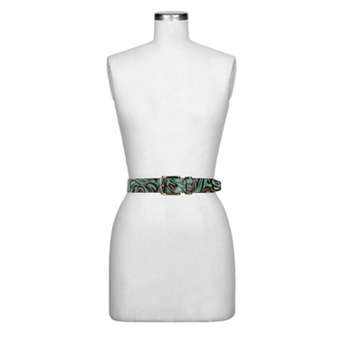 Lauren Ralph Lauren Women's Self-Belt Long-Sleeve Surplice Georgette Midi  Dress available now at Lenox Square