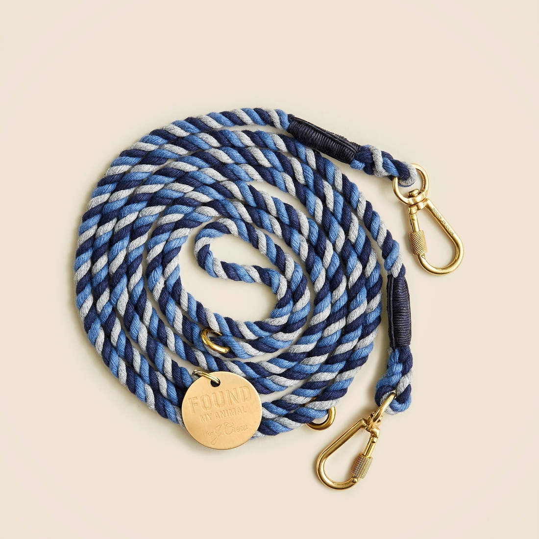 Found My Animal™ X J.Crew adjustable rope leash available now at