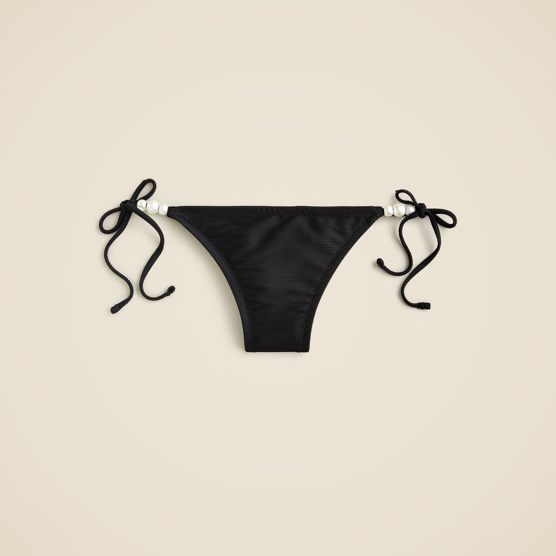 String hipster bikini bottom with pearls available now at