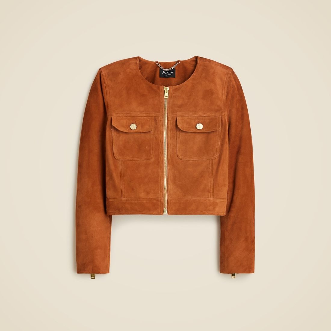 Collection suede jacket available now at Lenox Square®