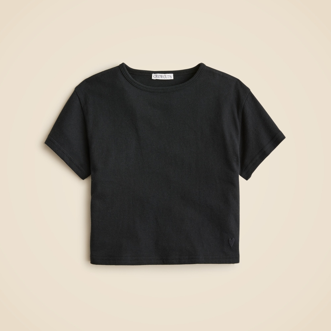 Girls' everyday T-shirt in vintage jersey available now at Girls' everyday T-shirt in vintage jersey available now at