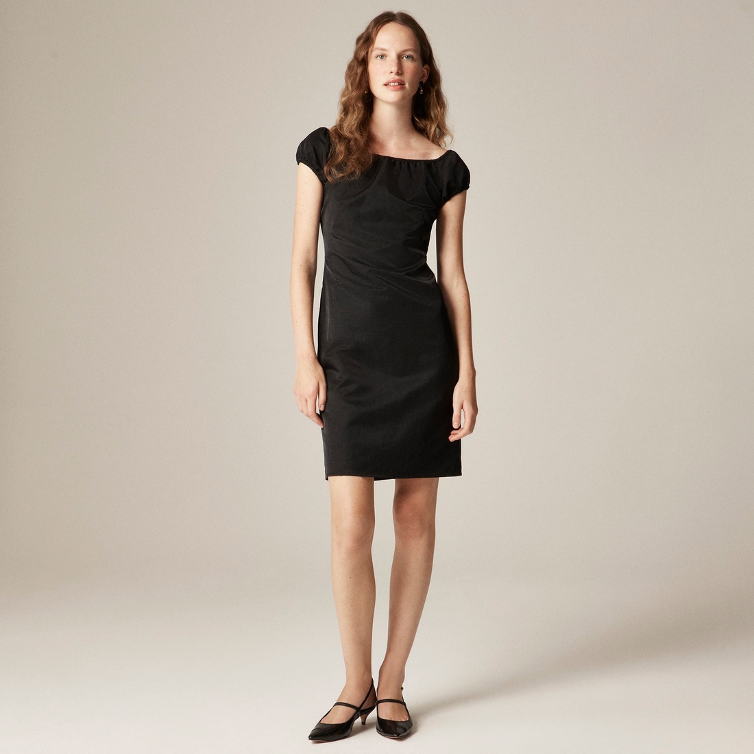 Off-the-shoulder mini dress in textured nylon available now at Ross Park  Mall