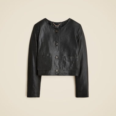 Collection suede jacket available now at Lenox Square®