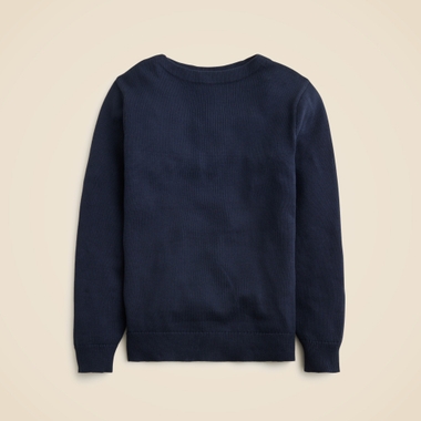 Relaxed midweight cashmere V-neck sweater available now at