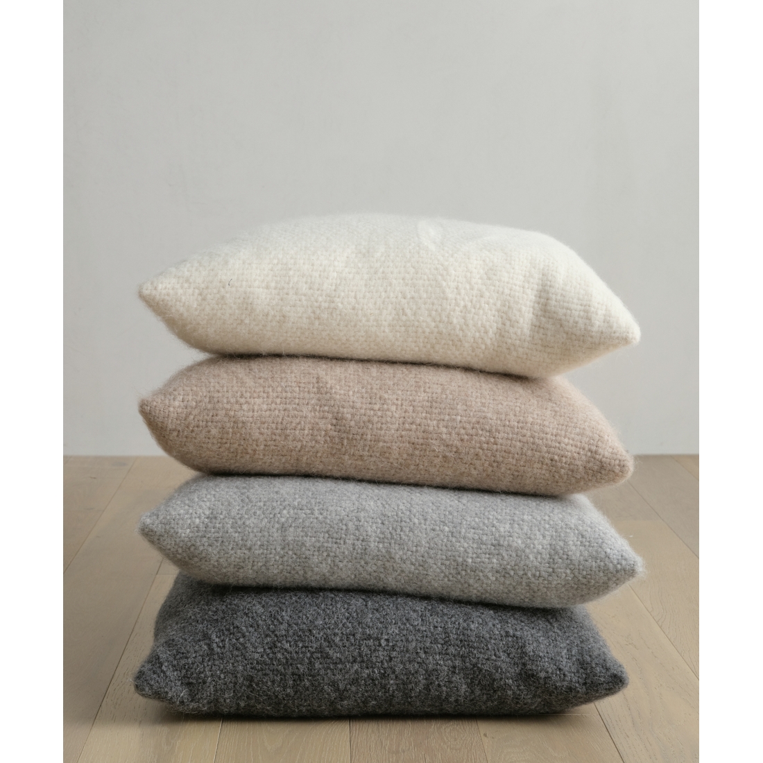 Alpaca Basketweave Pillow - Thumbnail 2