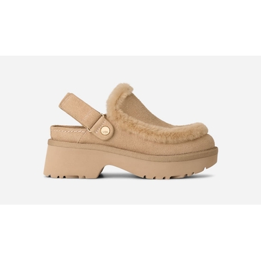 UGG® Women's Esmee Leather Clog Sheepskin Shoes available now at