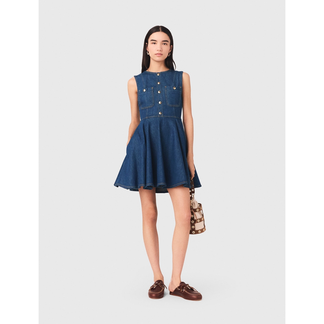 denim forum dress Denim Forum The Maya Denim Dress