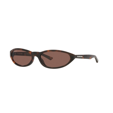 サングラス Balenciaga Brown Acetate Sunglasses Balenciaga Brown Square Unisex Sunglasses BB0272SA 002 54