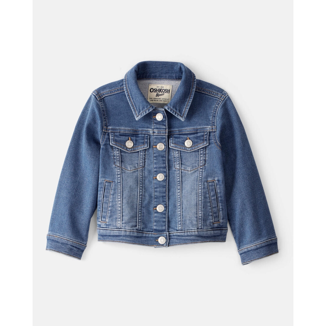 OshKosh B'Gosh デニムジャケット 42R OshKosh B'gosh Toddler Girl Denim Jacket - Medium Wash available