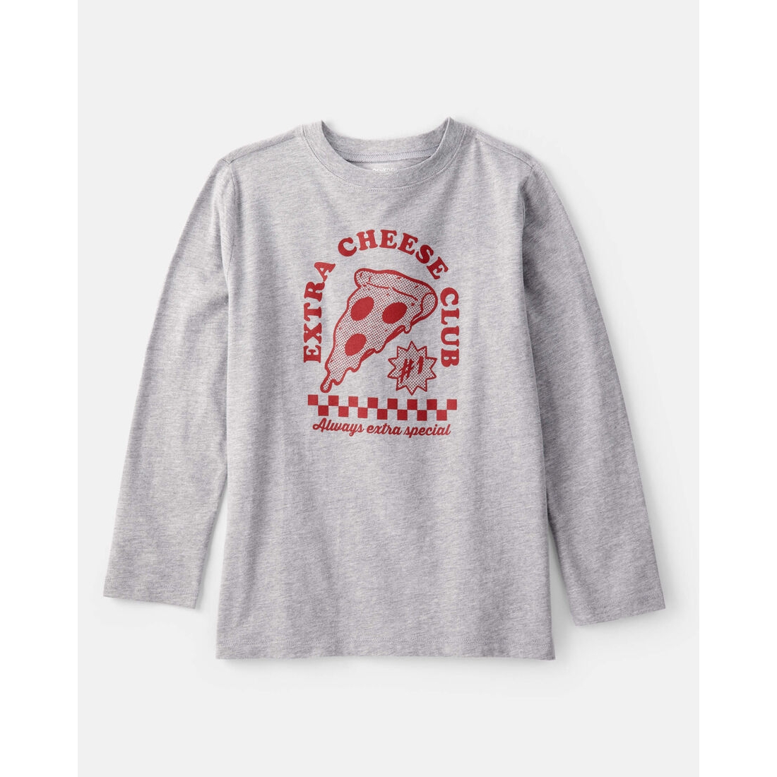 OshKosh B'gosh Boys Pizza Long-Sleeve Graphic Tee available now at
