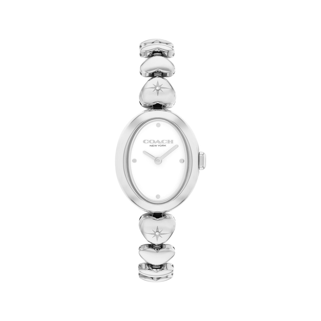 ★アンデシン ハート型 ブレスレット②(SA~SA+) COACH Sammy Women's Heart-Link Watch 14504639-T available now at