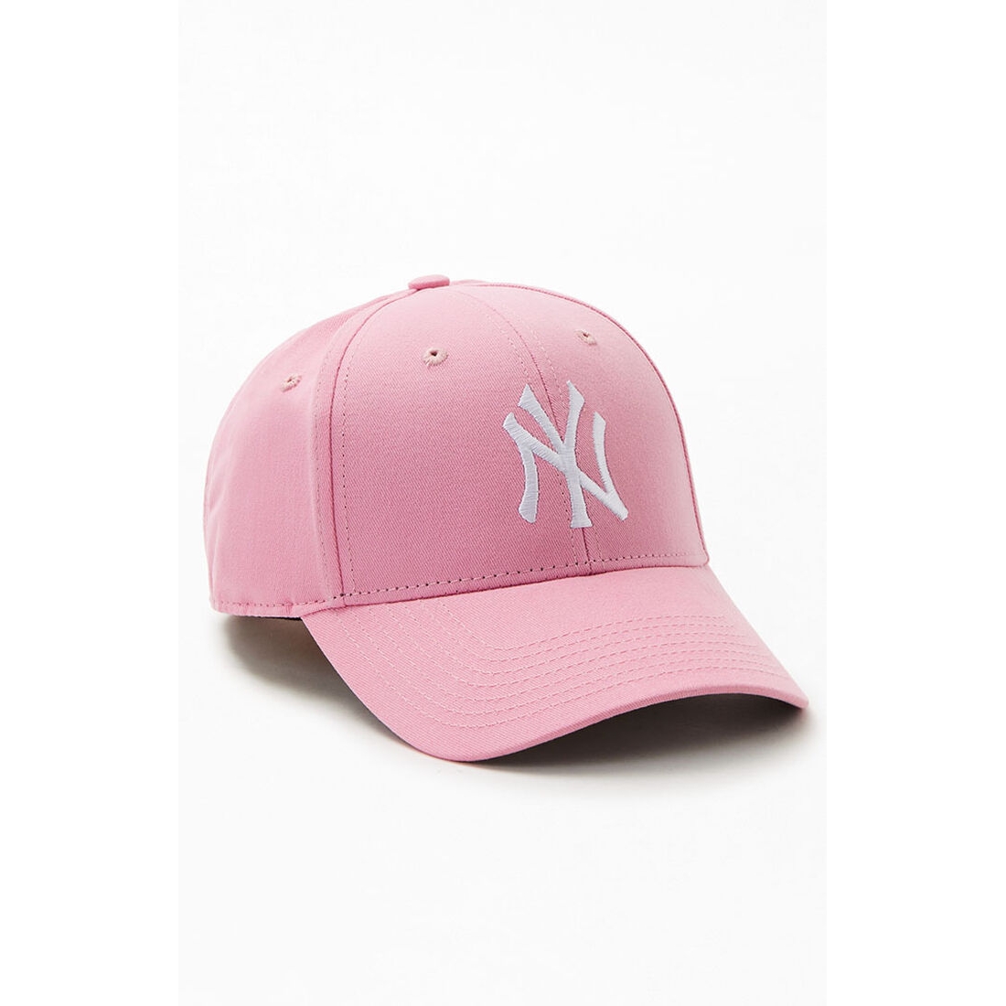 47 Brand Kids Pink NY Yankees Velcro Back Hat available now
