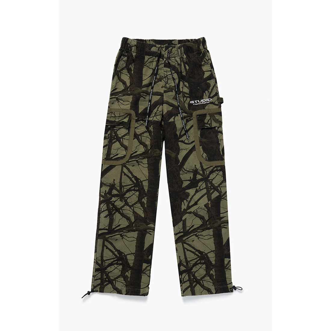 Studio by Supervsn Men's Camo Ripstop Baggy Cargo Pants
