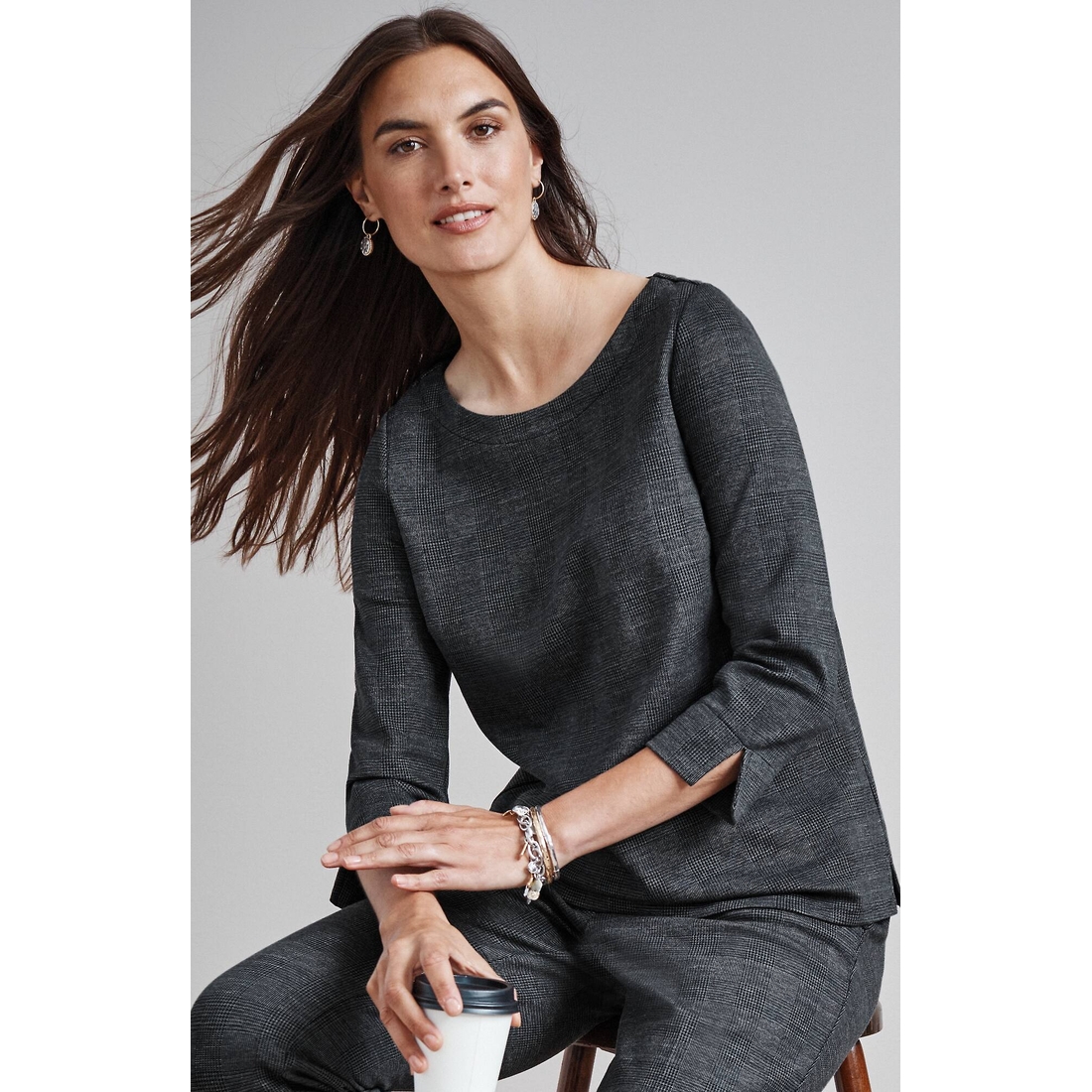 Wearever Jacquard Top available now at Phipps Plaza®