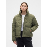 Relaxed Quilted Nylon Jacket available now at Las Americas Premium