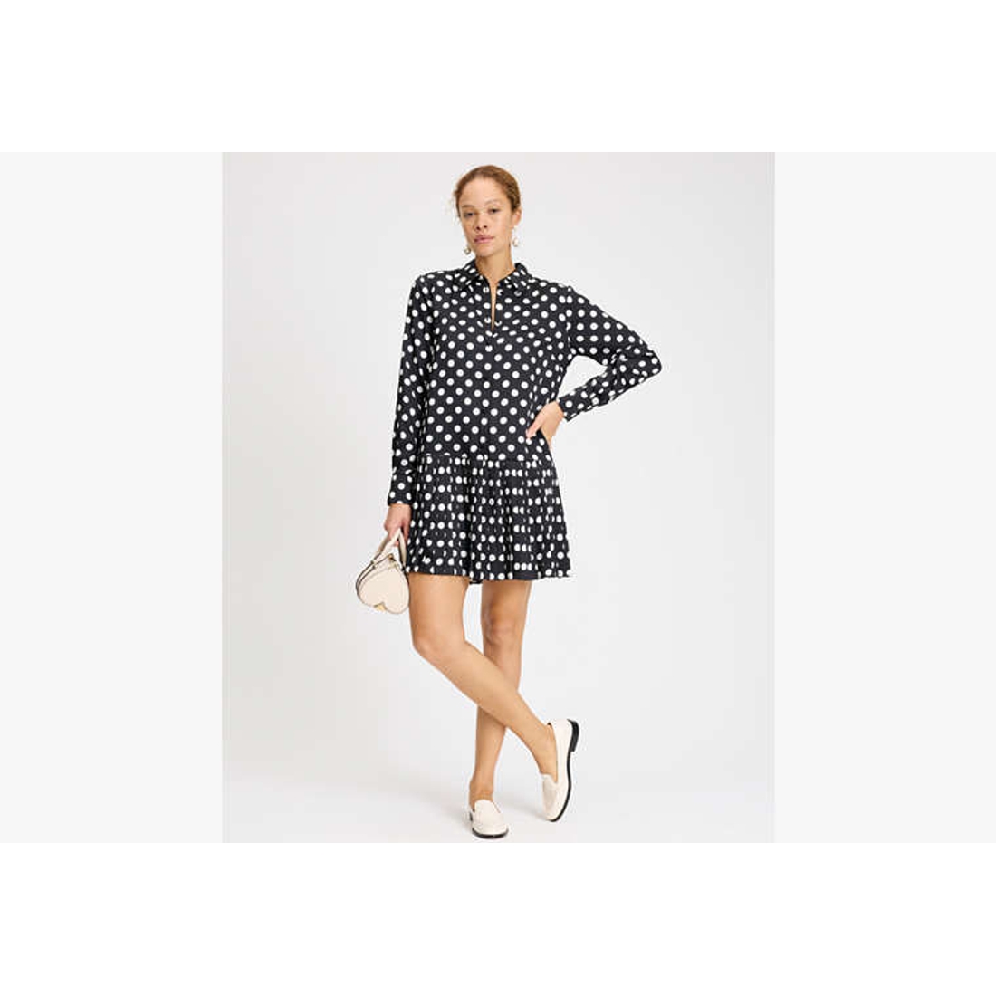 Breezy Dot Pleated Dress available now at SouthPark™