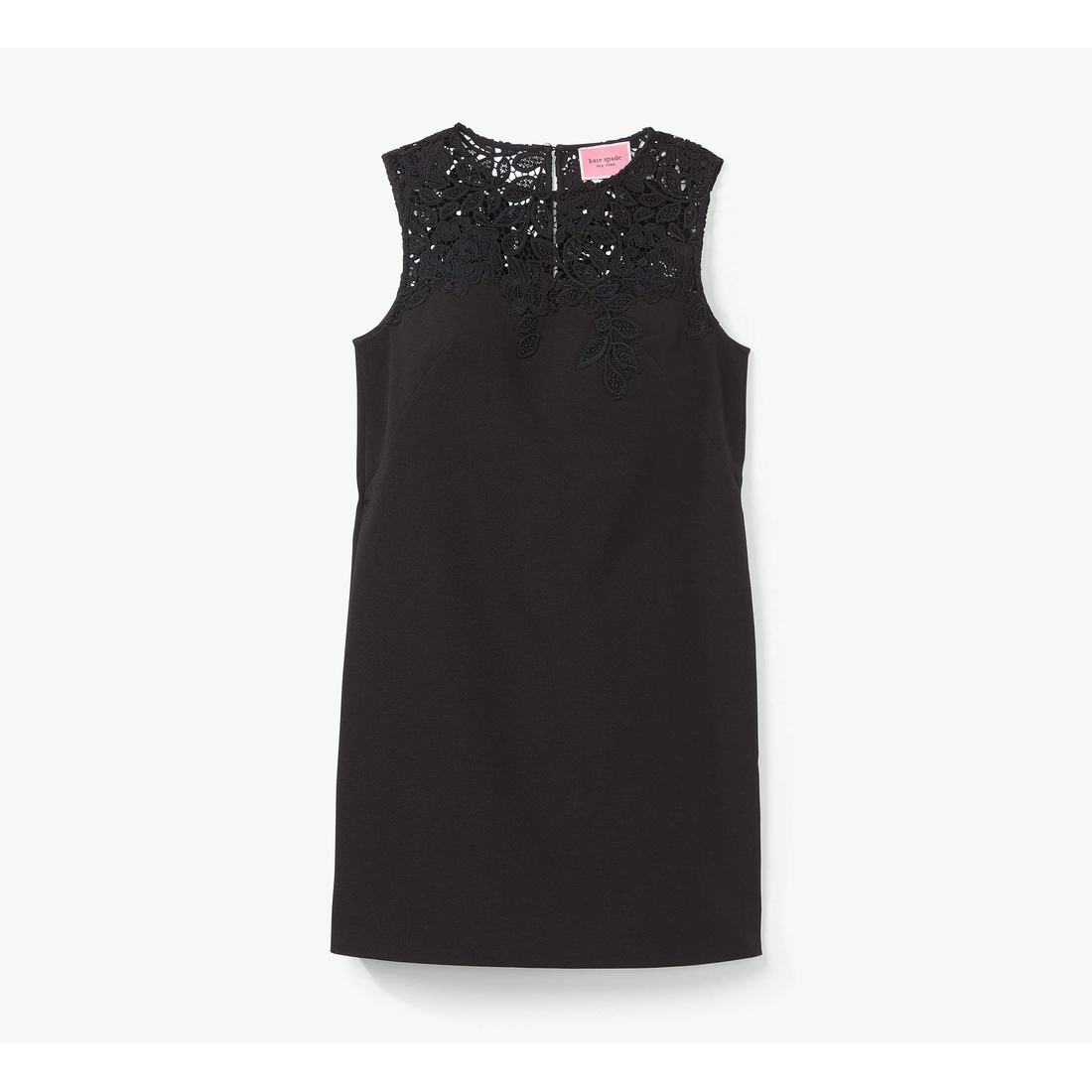 Ribbon Lace Applique Crepe Dress available now at Norfolk Ribbon Lace Applique Crepe Dress available now at Norfolk