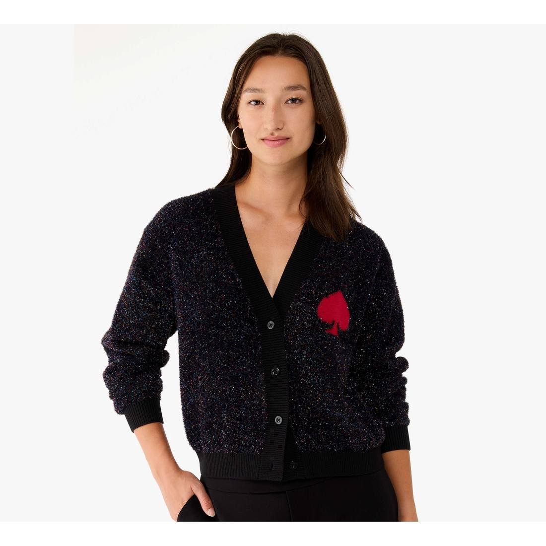 Spade Logo Sparkle Cardigan available now at Desert Hills Spade Logo Sparkle Cardigan available now at Desert Hills