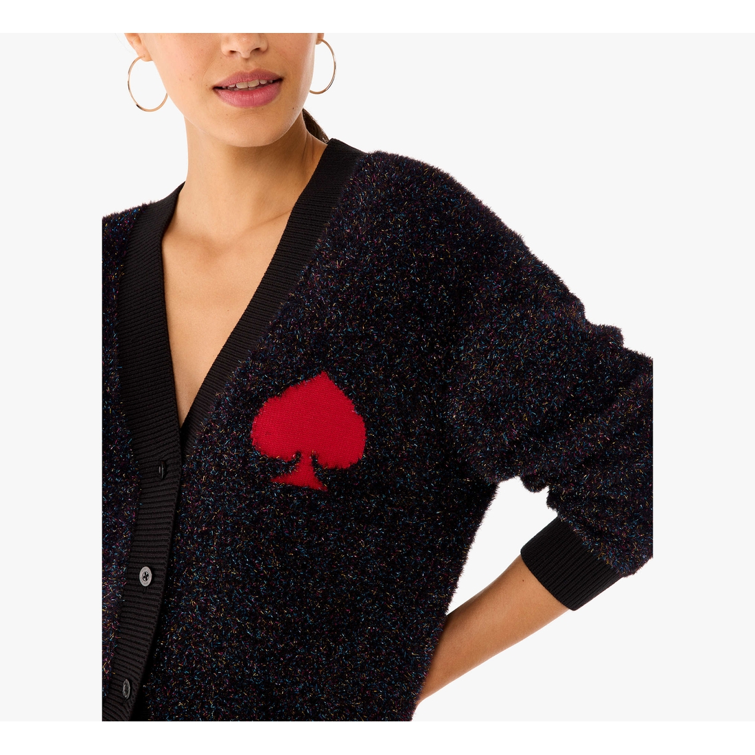 Spade Logo Sparkle Cardigan available now at Desert Hills Spade Logo Sparkle Cardigan available now at Desert Hills