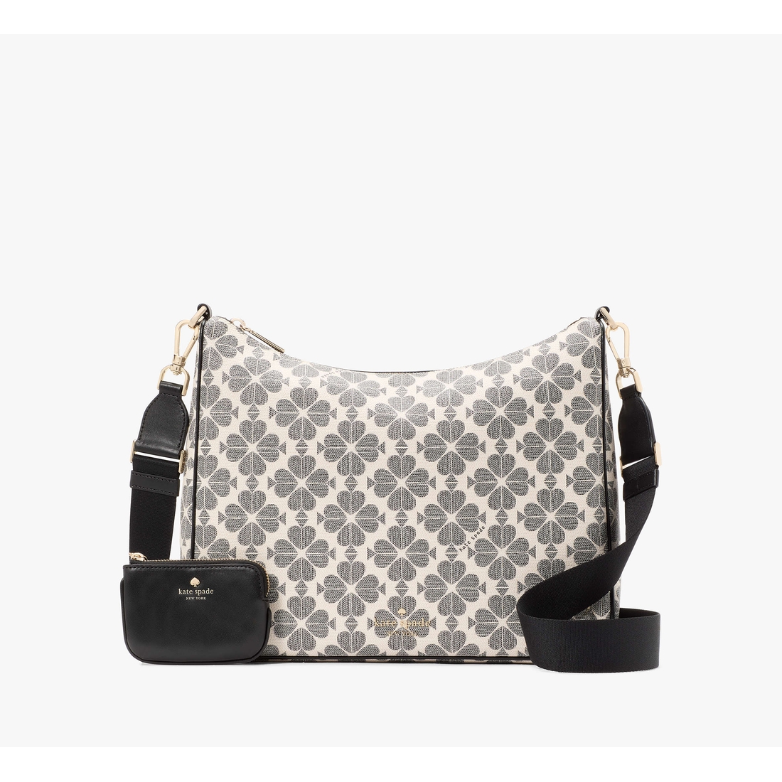Spade Flower Large Crossbody With Pouch available now at