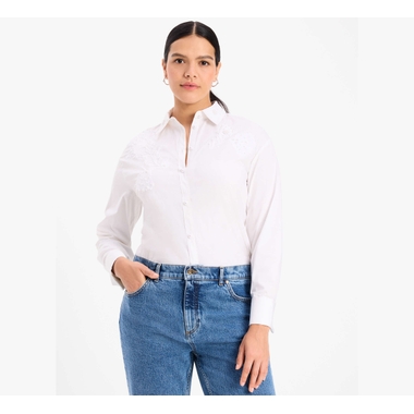 Joy Dot Silk Twill Shirt available now at Potomac Mills® Joy Dot Silk Twill Shirt available now at Potomac Mills®