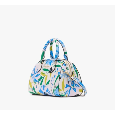 ショルダーバッグ・ポシェット Kate Spade Spade Flower Floral Large Dolly Duffle KL004 Spade Flower Floral Large Dolly Duffle BLAZER BLUE MULTI