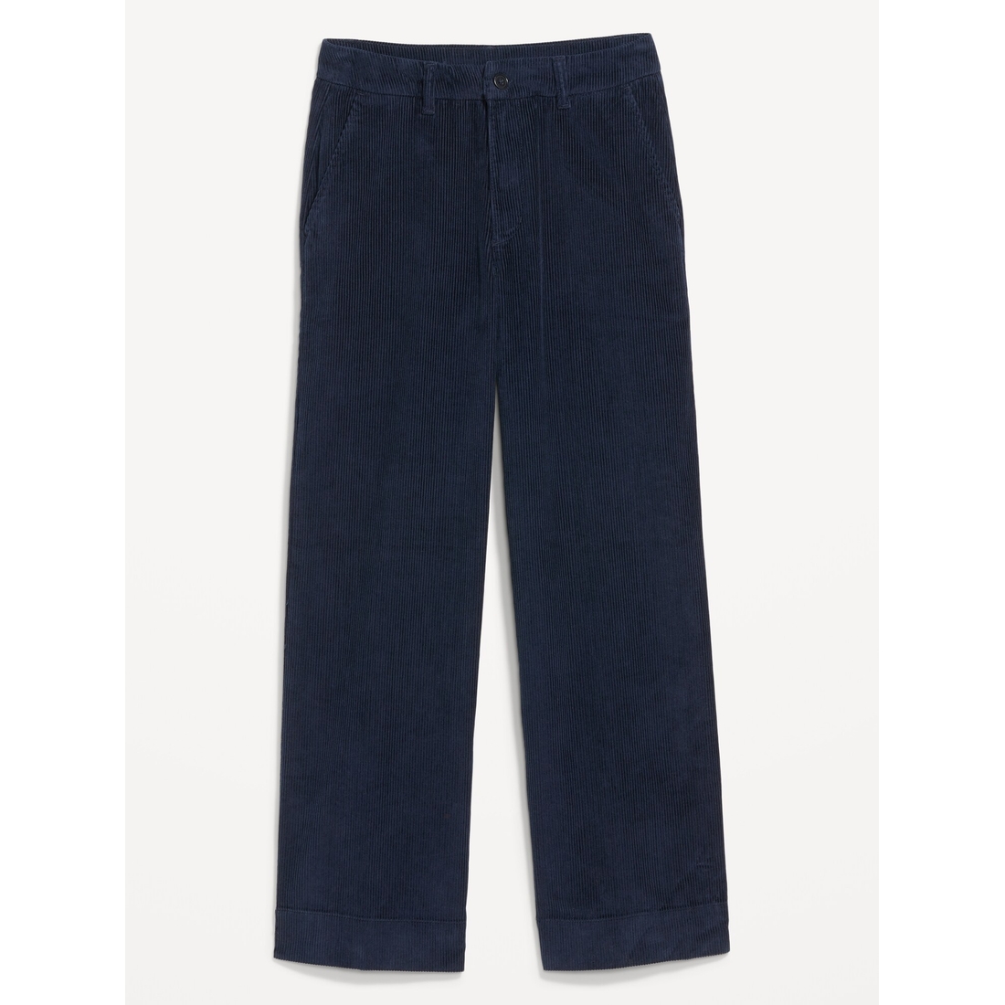 High-Waisted Corduroy Wide-Leg Pants available now at Quaker