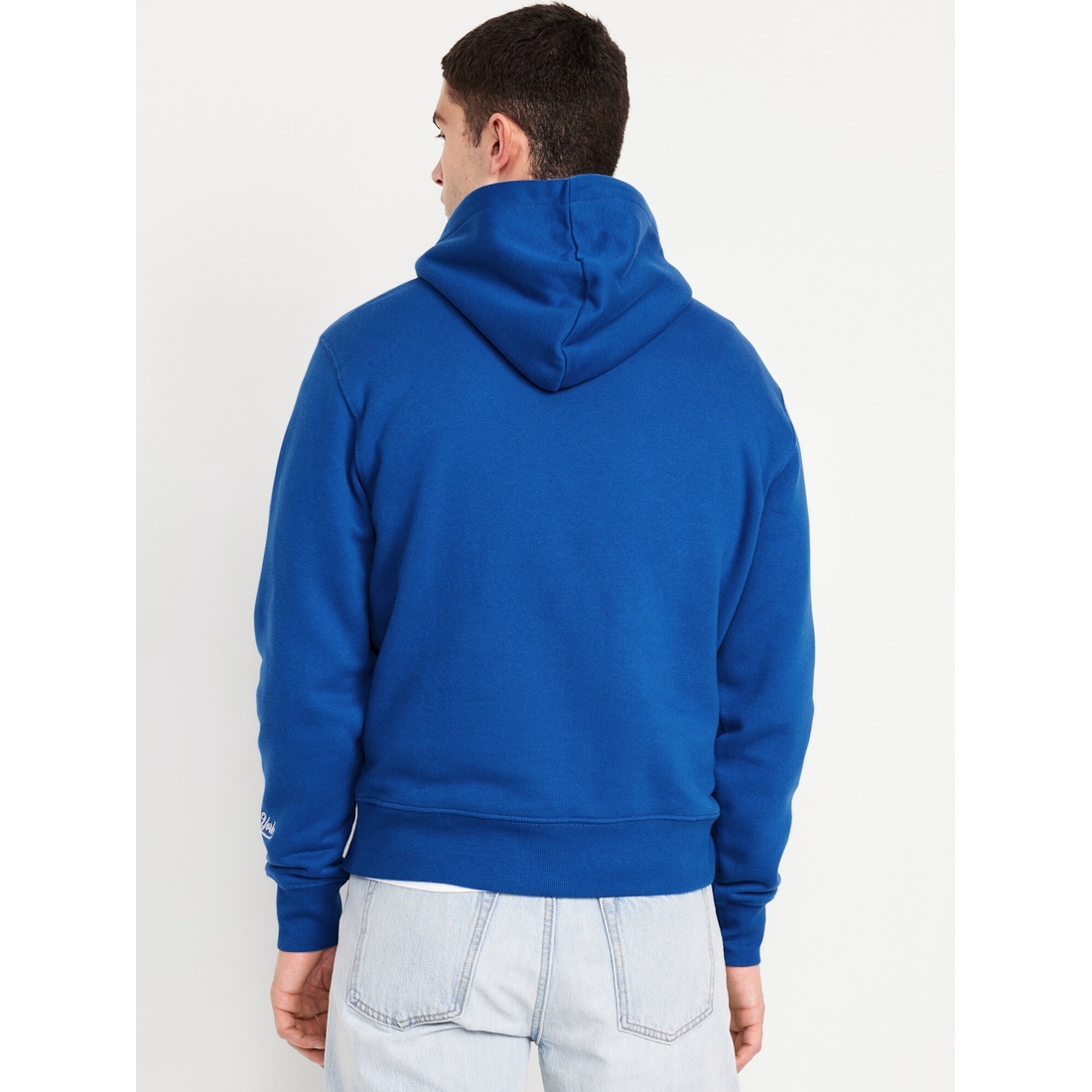◆YESEYESEE◆ CLogo LS Navy YS240TTSLT01NAV Loose Essential Graphic Hoodie available now at Ocean County