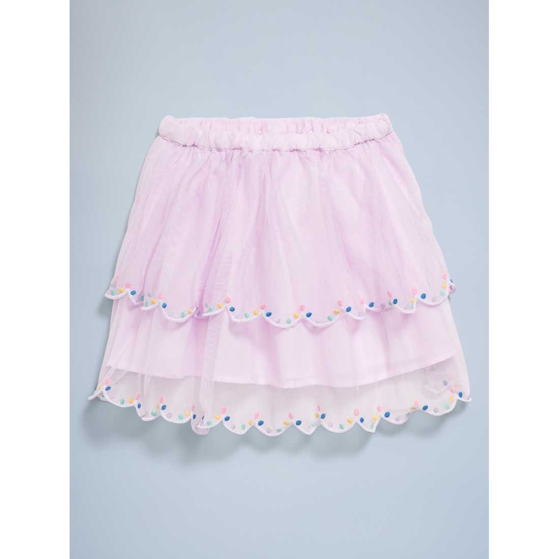 Birthday Tiered Tulle Skirt for Toddler Girls available now at