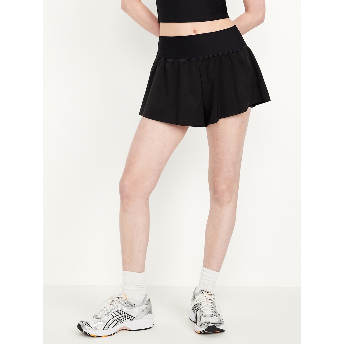 High-Waisted StretchTech 2-in-1 Shorts -- 3-inch inseam High-Waisted StretchTech 2-in-1 Shorts -- 3-inch inseam