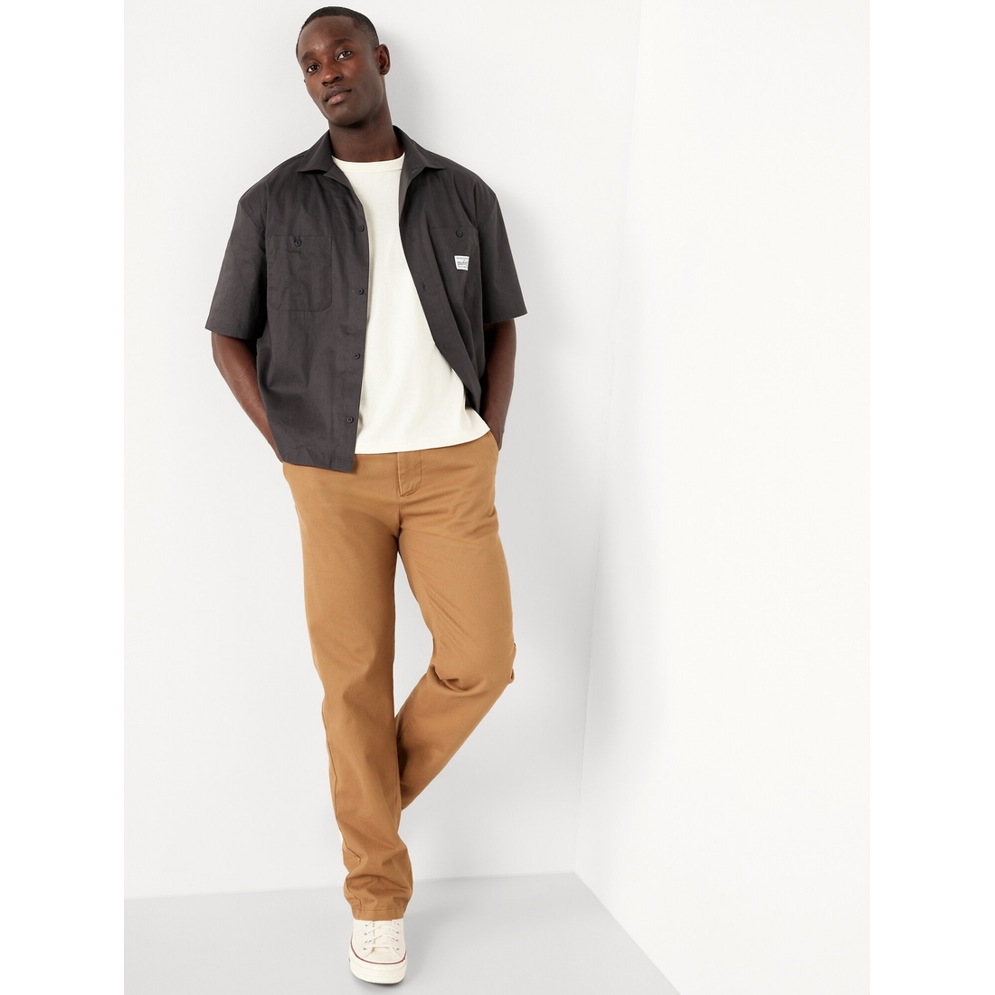 Cropped Utility Pocket Shirt available now at Menlo Park Mall®