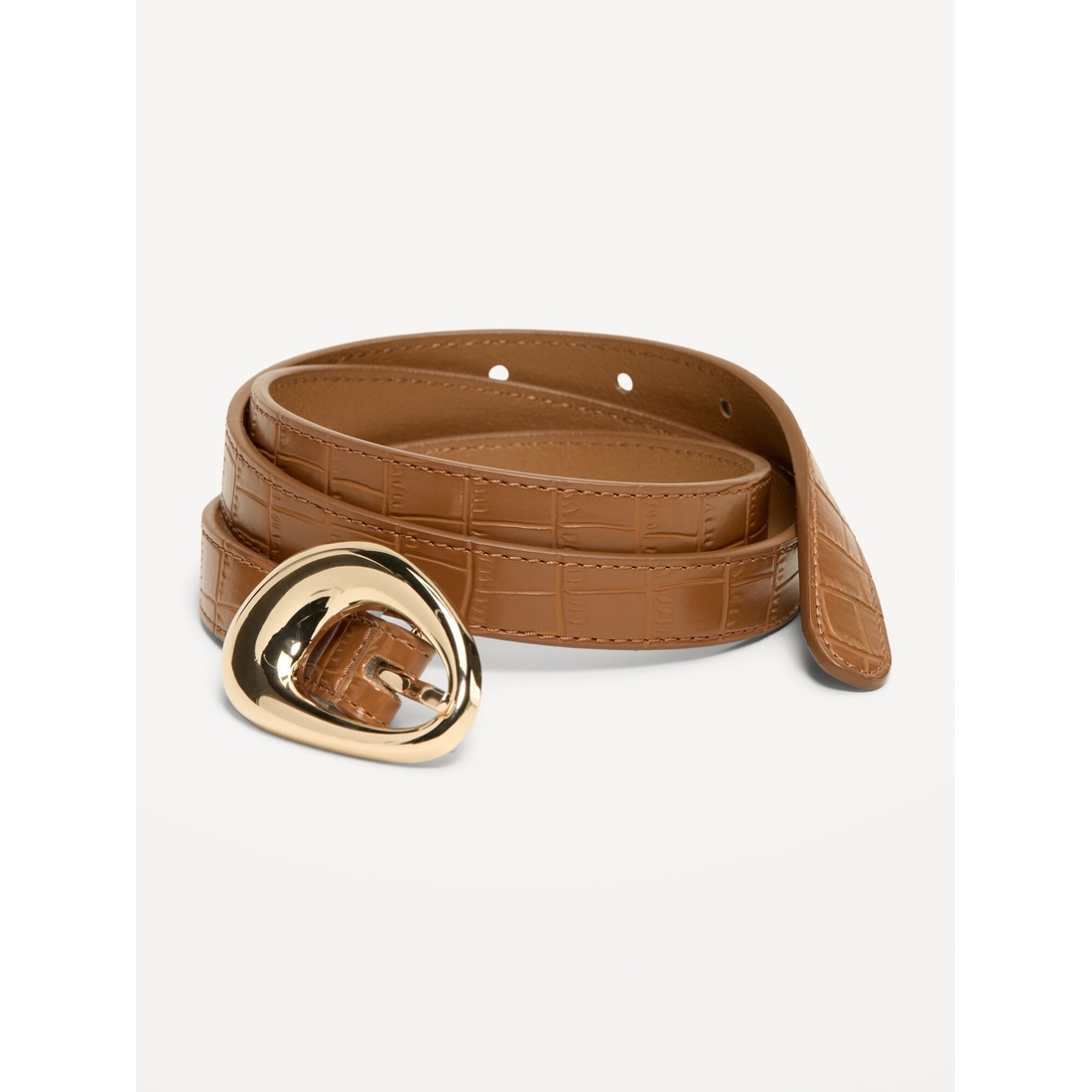 Sculptural Buckle Belt available now at Del Amo Fashion Center® display picture 1