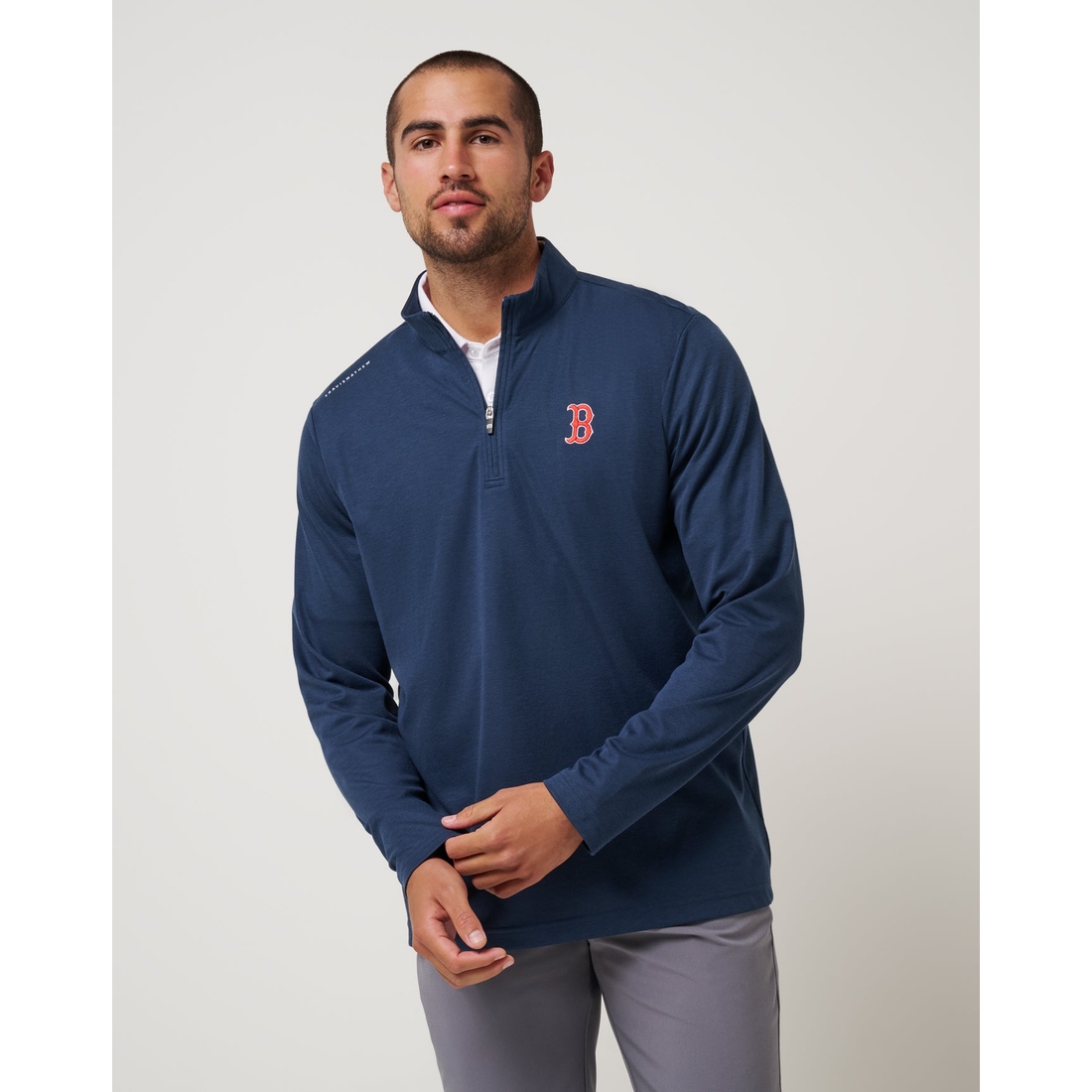 Boston Red Sox Time To Tailgate Quarter Zip available now at