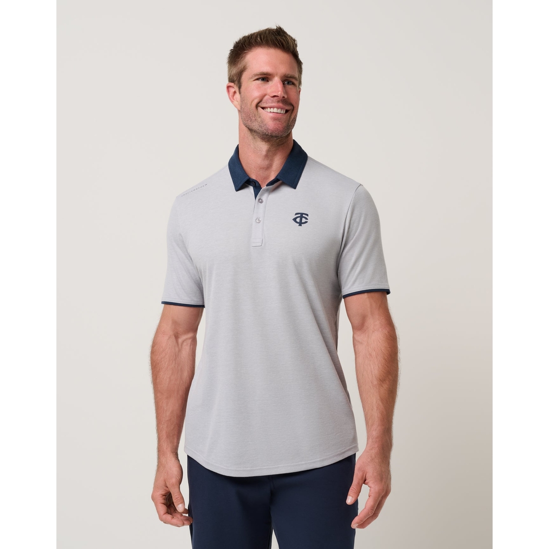 Polo Victory Tee / Vans Combo Swing Knit Polo Shirt in Marshmallow White | Vans main image 4