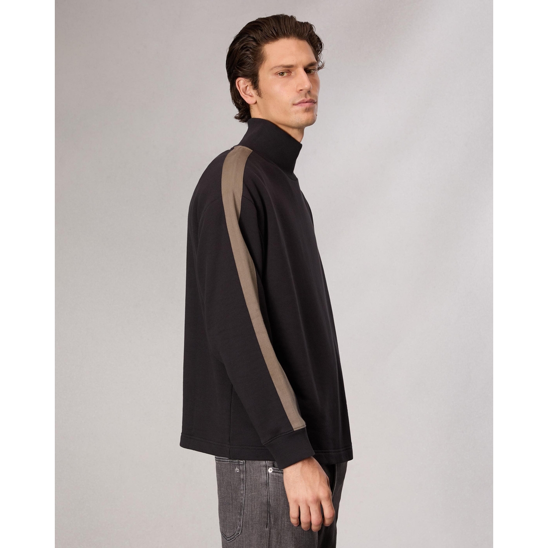 Mockneck Sweatshirt available now at San Marcos Premium Outlets® Mockneck Sweatshirt available now at San Marcos Premium Outlets®