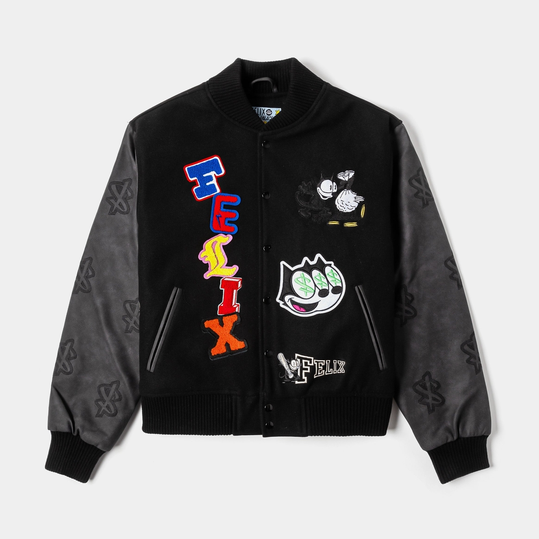 SP x Felix The Cat Dreaming Varsity Mens Jacket available now at