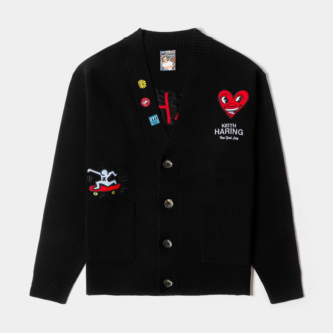 SP x Keith Haring Artwork Mens Cardigan available now at Tucson