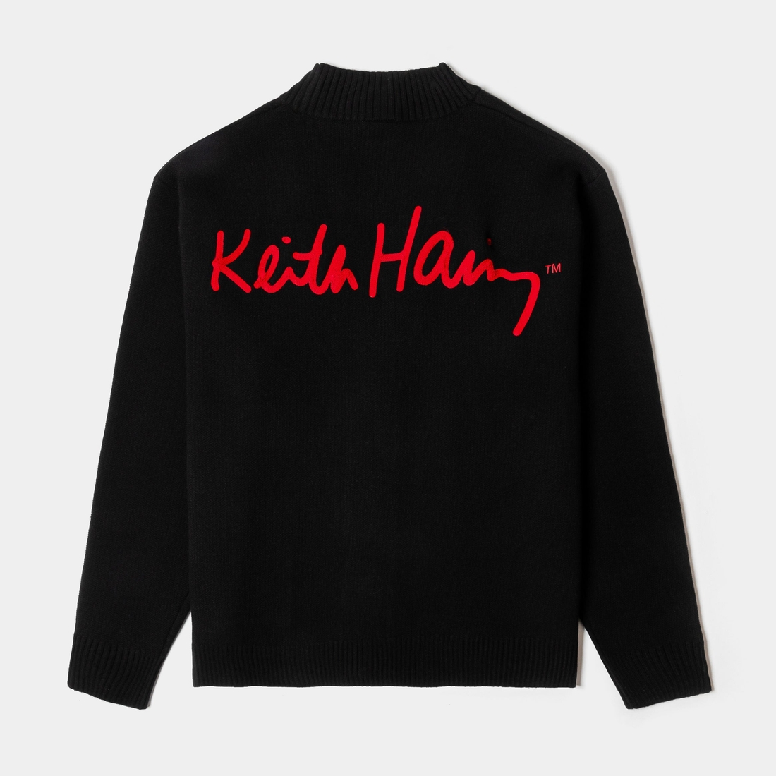 SP x Keith Haring Artwork Mens Cardigan available now at Woodland