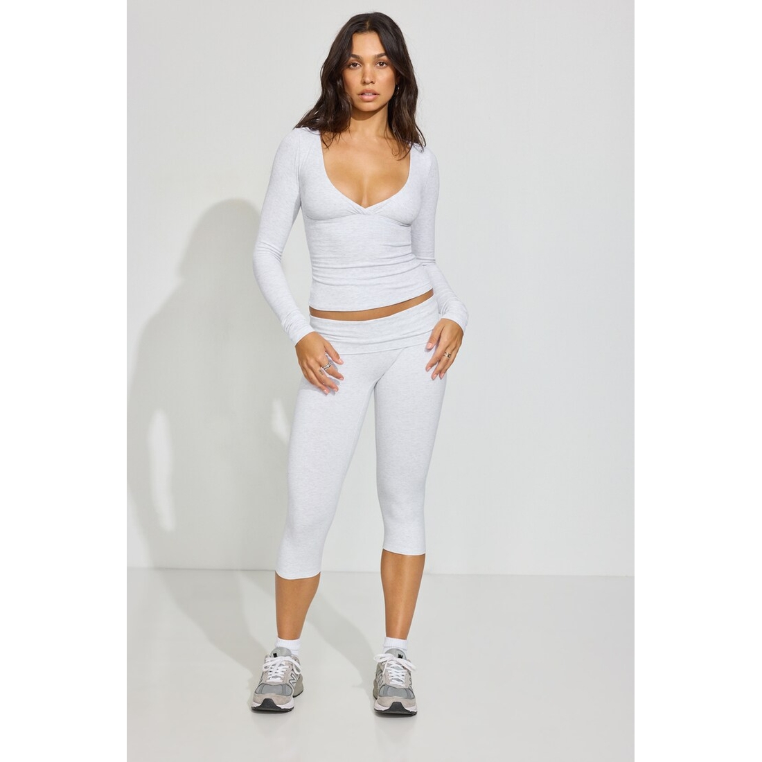 Crossover Long Sleeve Top available now at La Plaza™