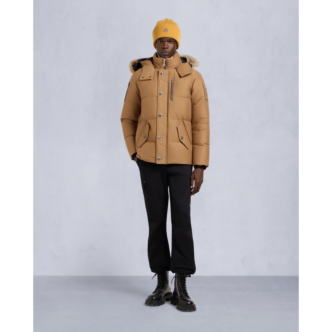 Moose Knuckles - Men's Original Shearling Trim 3q Jacket available