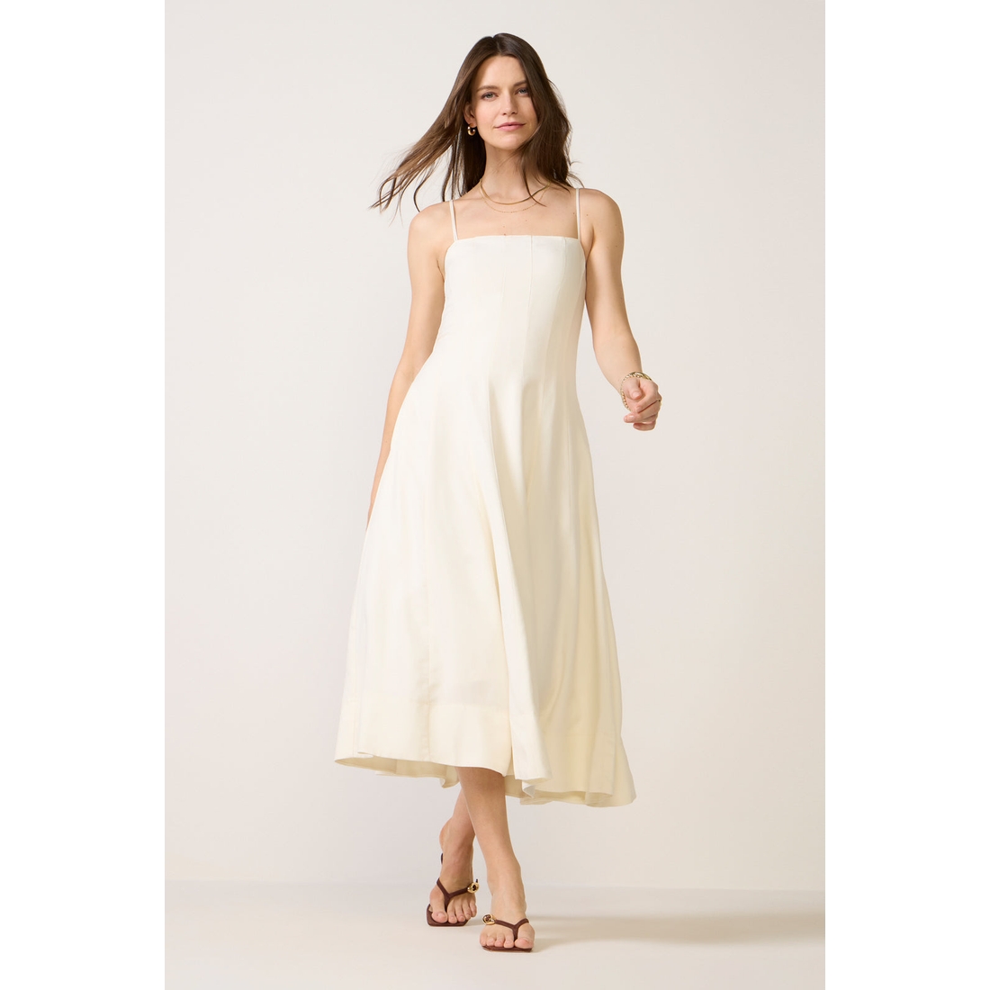 formal dresses woodbury Keira Glitter Knit High Slit Formal Dress main image 0